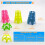 Simulator Tees,38Pcs Practice  Tees for Turf and Driving Range Indoor Tee  Training Tees 2