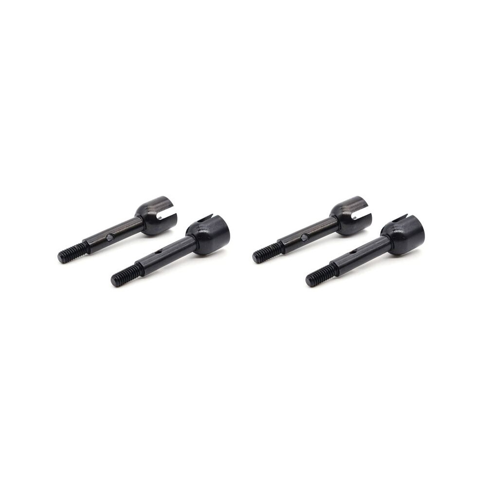 4Pcs Metal Rear Wheel Axle Cup 7505 For Zd Racing -10 Dbx10 1/10 Rc Car Upgrade Parts Spare Accessories Black 6033976589136