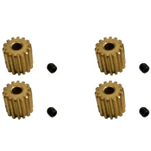 4X Metal Motor Gear QWJ05 for Xinlehong Hosim Q901 Q902 Q903 1/16 RC Car Spare Parts Accessories