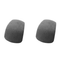 2X Car Gear Shift Knob Trim Cover Sticker Gear Handball Cover Accessories for Q3 F3 RSQ3 Sportback 2019-2021 Gray