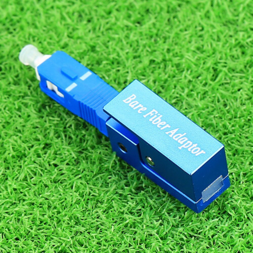 Fiber Optic Adapter Square Type Bare Fiber Adapter SC/UPC Square FTTH Optical Tools Bare Fiber Optic Adapter 1