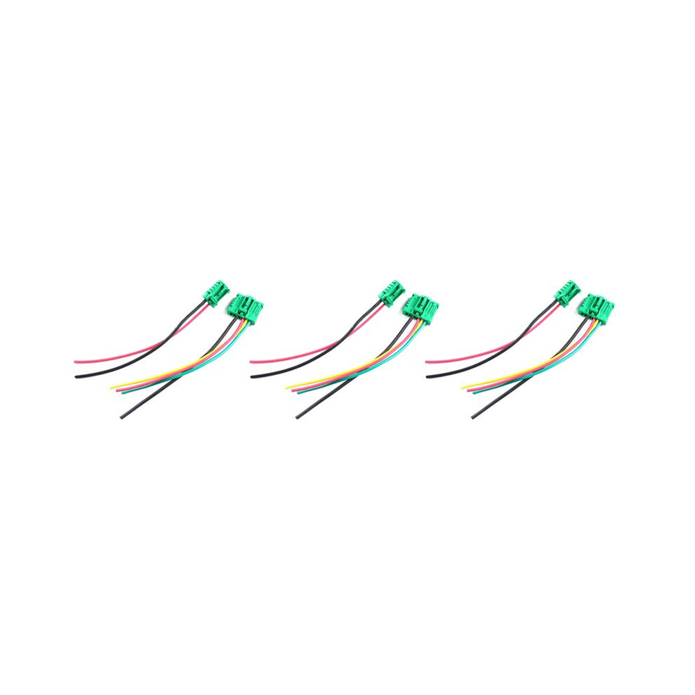 3X Blower Motor Heater Fan Resistor Connector Wire 27150-Ed70a For Tiida Livina 6031385771890