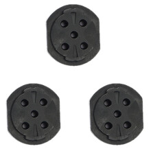 for Bryton Cycling Meter Bracket Bike Computer Mount Fixed Base Male Repair Part, 3Pcs Repair