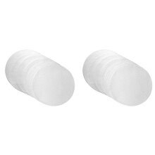 1000 Piezas de Papel de Hornear Redondo Antiadherente de 4,5 Pulgadas Papel de Barbacoa Forro de Pastel Papel de Pergamino Hojas de Papel para Horno