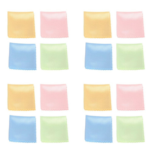 16 Microfiber Optical Cleaning Cloth Dvd LCD Camera Lens Screen Clean Cloth Towel