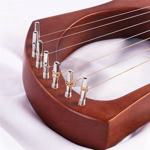 60Pcs Tuning Pin Nails with Brass Rivets Set for Lyre Harp Small Harp Musical Stringed Instrument 1