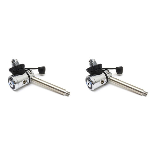 2X Scuba Diving Handle Bar BCD Breathing Regulator Handle Bar for First Stage Fixed Maintenance Sturdy