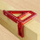 2X Woodworking Square Protractor Aluminum Alloy Miter Triangle Ruler Layout Measuring Tool for Engineer Carpenter -Red 5