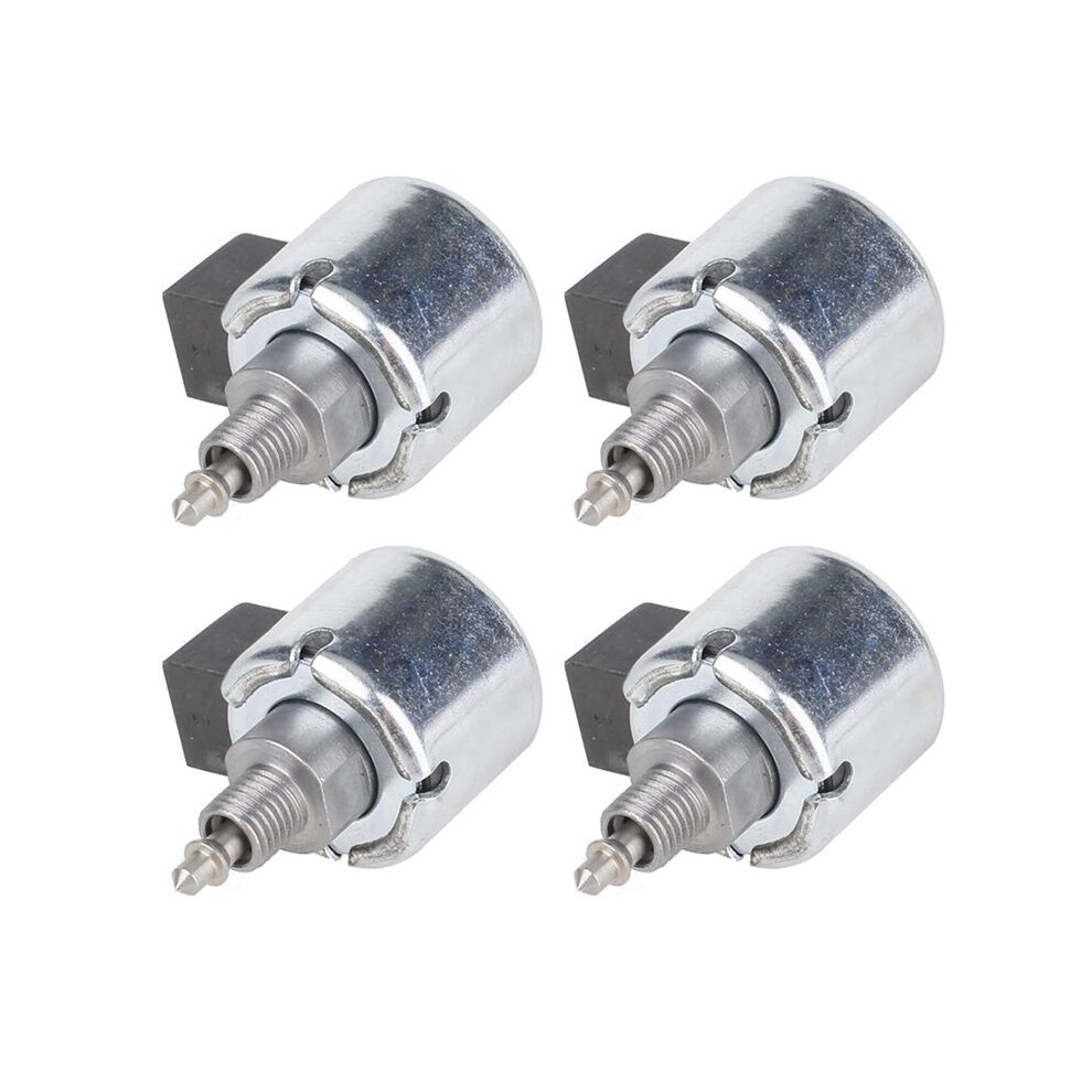 4X 694393 Fuel Shut-Off Solenoid Compatible With Briggs & Stratton Fuel Cut-Off Solenoid Lawn Mower ,Accessories 6032784145862