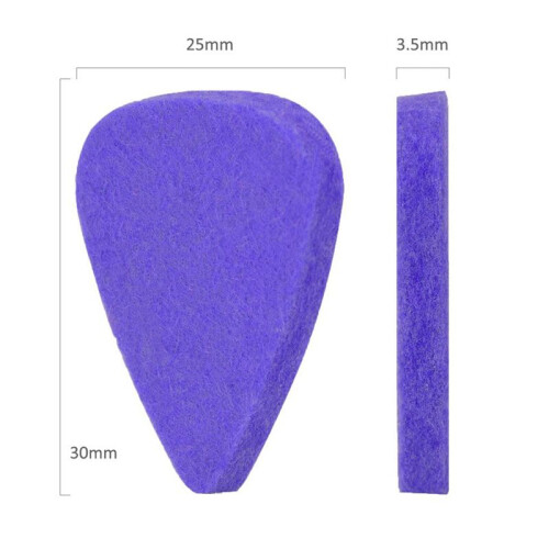 Ukuleleval Filtplock/Plektrum för Ukulele och Gitarr,24 Delar Gitarrval,Flerfärgad 1