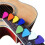 Ukuleleval Filtplock/Plektrum för Ukulele och Gitarr,24 Delar Gitarrval,Flerfärgad 5