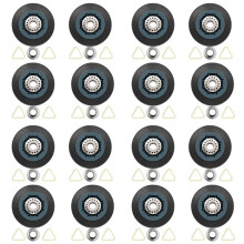16Pack W10314173 Sostituzione Rullo Tamburo Asciugatrice per Asciugatrice Compatibile con WPW10314173 Kit Supporto Rullo Tamburo Parti Asciugatrice