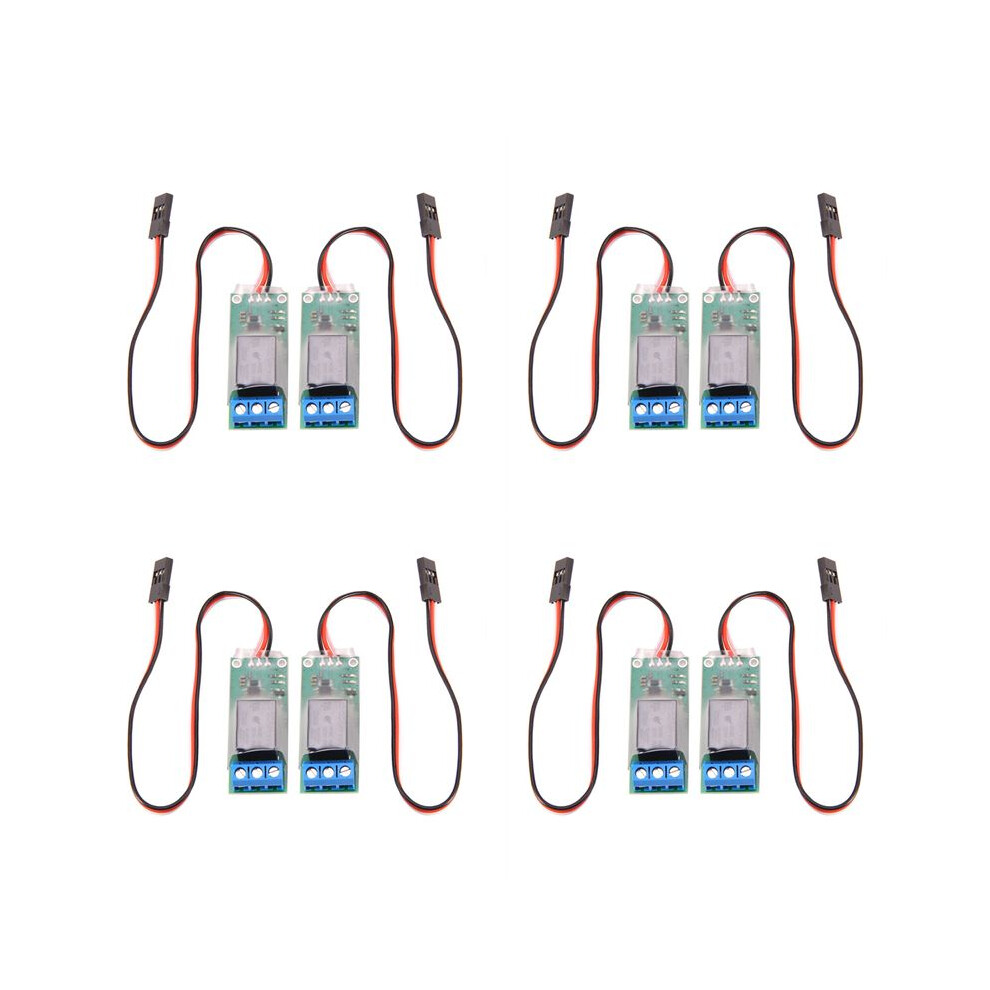 8Pcs Rc Pwm Electronic Relay For Rc Airplane Diy Model Navigation Lights Controller Universal K1 4714081835937