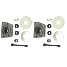 2X Oil Pump Worm Gear Dust Washer Hose Filter Kit Fit for 61 66 266 268 272 XP 266XP 268XP 272XP
