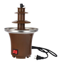 Home Chocolate Fountain Automatic Melting Hot Pot Melting Machine with Heating Melting Tower Homemade Chocolate US Plug