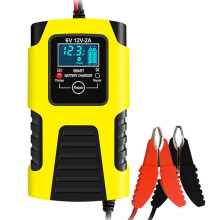 12V Battery Charger Maintainer 2A Automatic Charger Portable Battery Repair and Desulfator for Car Truck US Plug