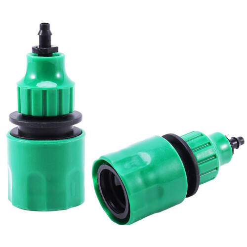 Garden Hose Pipe One Way Adapter Tap Connector Fitting for Irrigation 12-Pack 2