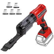 For 18V Battery Cordless Vacuum Cleaner with Brushless Motor Handheld Electric Vacuum Cleaner