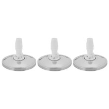3X Mop Revolving Stainless Steel Household Floor Mop Replacement Automatic Mop Spin Cleaning Home Tools