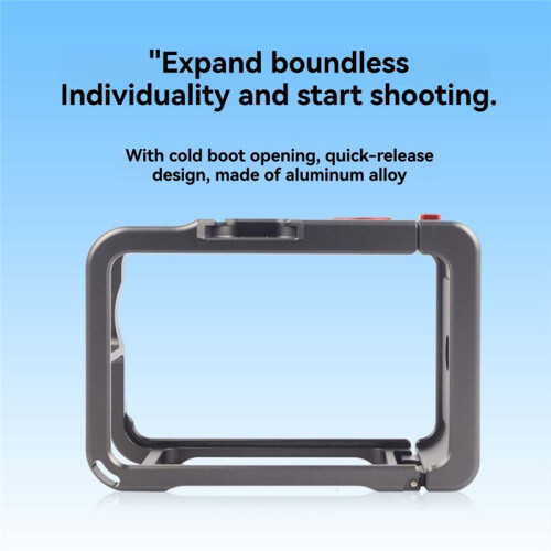 Aluminum Camera Frame Cage for  Action 6 - Protective Expansion Mount Bracket All-Round Protection 1