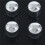 12X Guitar Dome Control Knobs for  Tele Replacement, Silver 2