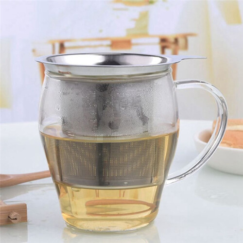 3X Reusable Stainless Steel Mesh Tea Infuser Tea Strainer Teapot Tea Leaf Spice Filter Drinkware Kitchen Accessories 2
