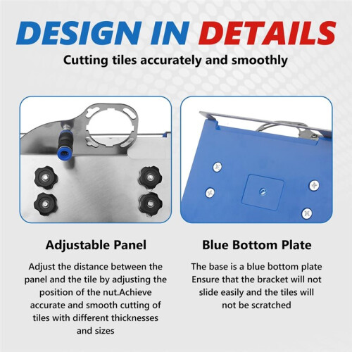 45 Degree Tile Chamfering Tool, 100-Type Universal 45 Degree Tile Chamfering Stand Type Angle Grinder,Angle Grinders 2