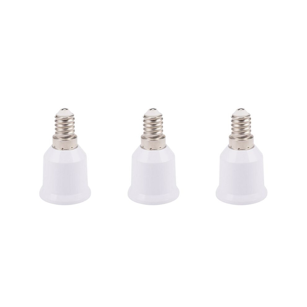3X E14 To E26 E27 Adapter Chandelier Socket E14 To Medium Socket E26 E27 Converter Bulb Base Adapter Converter Light 4713199108551