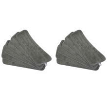 12 Pack Mop Pads Wet Dry Microfiber Mop Cleaning Pad Mop Refills Replacement Heads for Most Spray Mops and Reveal Mops