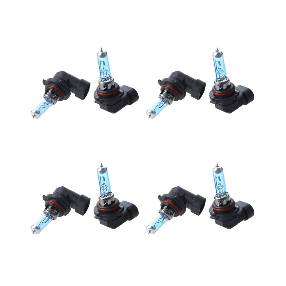 8 X 9006 Hb4 6000K Xenon Halogen Head Lamp Bulbs 100W Light 6032539556554