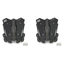 2X Motorcycles Windscreen Windshield for  MT-15 MT 15 MT15 2019-2020 Aluminum Alloy Screen Accessories Black