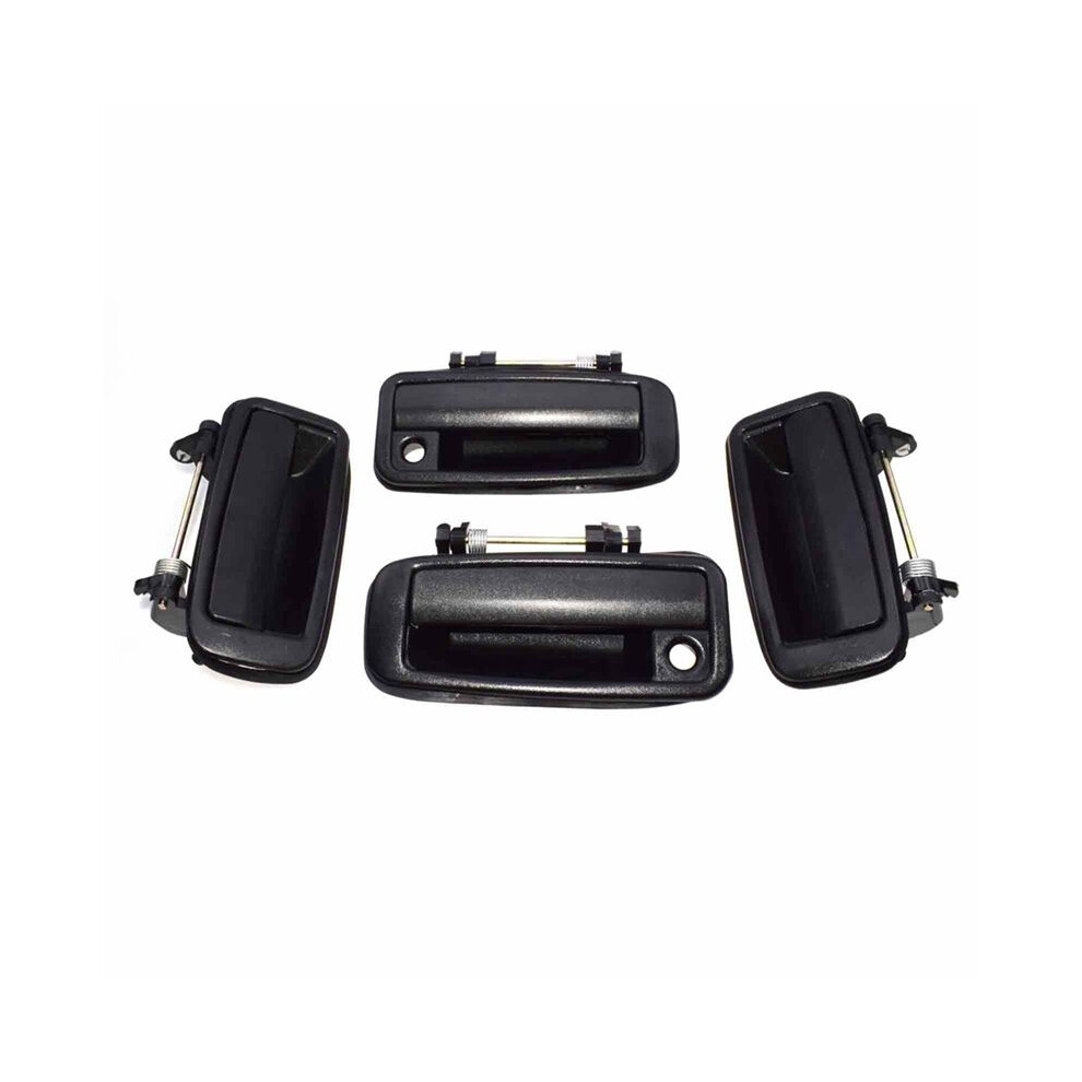 12 Pcs(Front Rear Left Right)Outside Outer Exterior Door Handle For 1988-1992 69210-12110 69220-12110 4712775444830