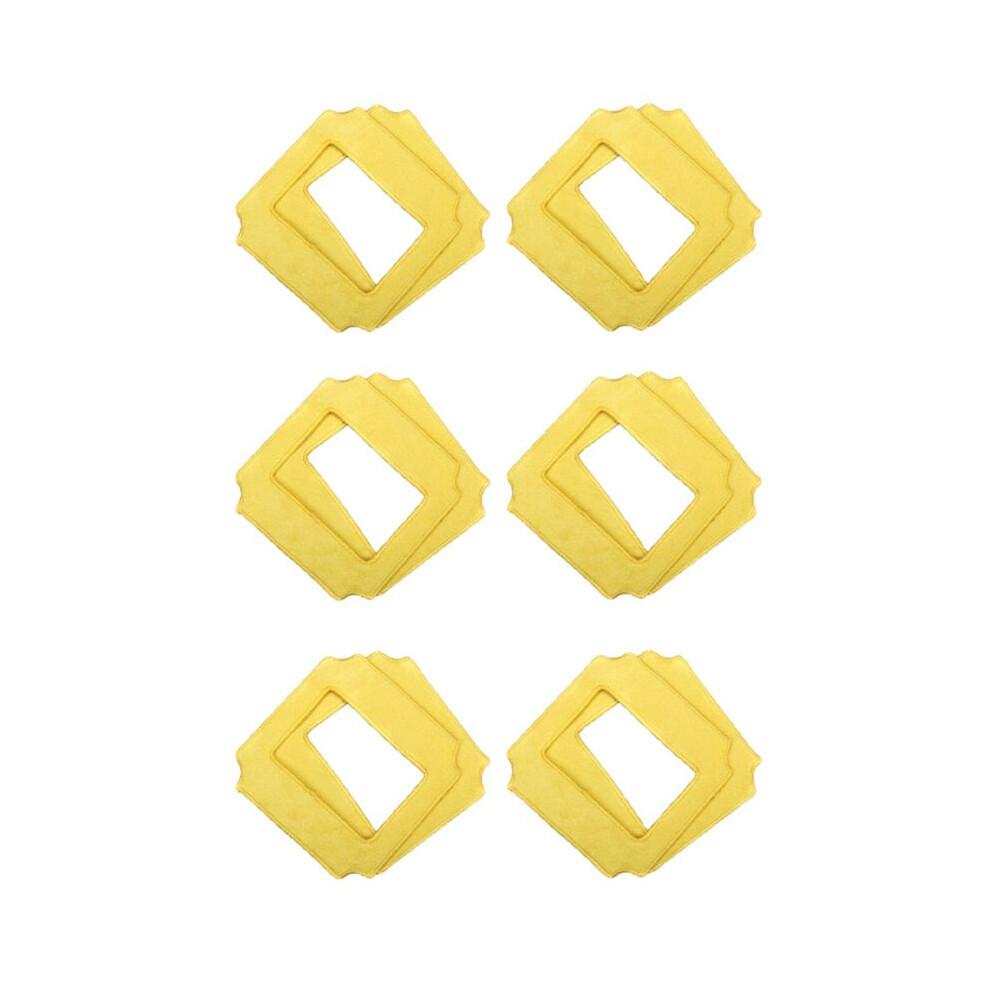 12Pcs Mops For Robot Window Cleaner For Win660 / Rl880 /Rl1188 Glass Cleaner,12Pcs Yellow Mops 4713594921731