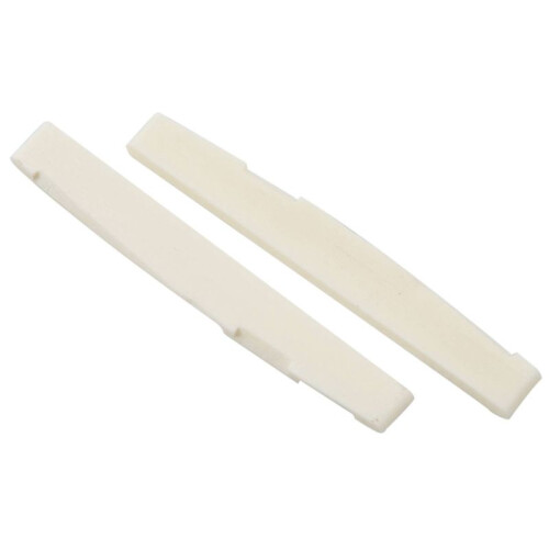 6 String Acoustic Bone Bridge Gitarre Schlitzsattel Gitarrenteile (20Er Pack) 2