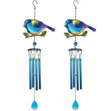 2X Wind Chimes Outdoor Indoor Decor Windchime, Mobile Romantic Bird Wind Chimes for Home Festival Garden Decoration