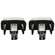 10Pcs Car LED License Plate Light Parking Light External License Plate Light for Camry
