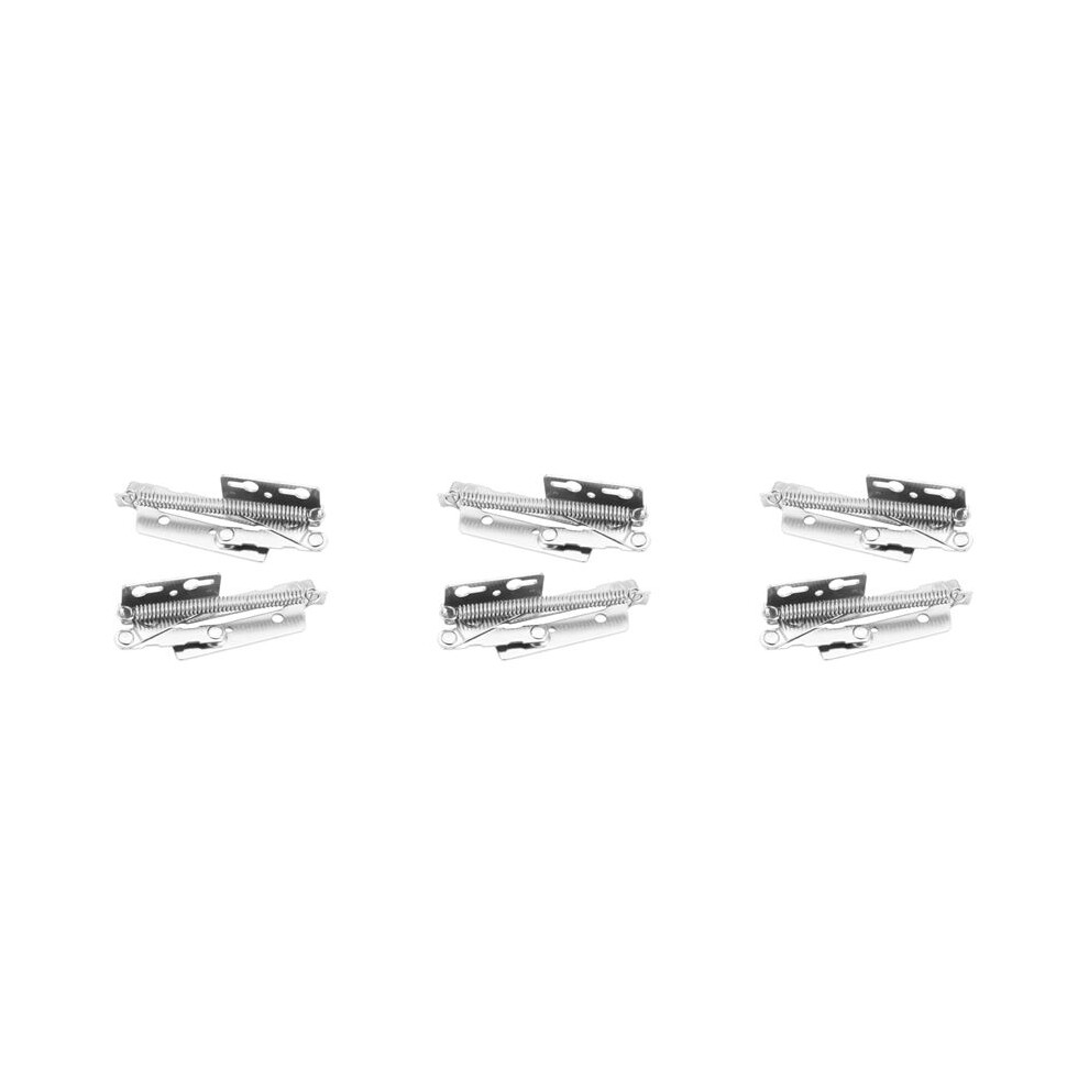 6X 80 Degree Sprung Hinges Cabinet Door Lift Stay Flap Top Support Cupboard Kitchen 4713199192147