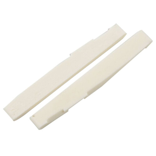 6 String Acoustic Bone Bridge Gitarre Schlitzsattel Gitarrenteile (20Er Pack) 1