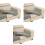 Jacquard Sofa Slipcover Elastic Universal Fit Sturdy-Light Grey 1