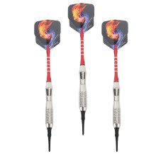 3er Set Soft Tip Dartpfeile mit Aluminium-Schaft für elektronische Dartboards