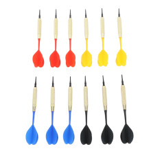 Soft Tip Dart-Set mit Eisenschäften und Ersatzspitzen für Indoor-Dartboard