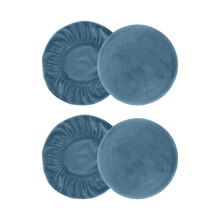 Stretch Plush Fabric Elegant Chair Cover For Home-Peacock Blue