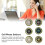 Radiation Shield Stickers for Phones & Computers 6 Pack Silver 2