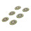 Radiation Shield Stickers for Phones & Computers 6 Pack Silver 7