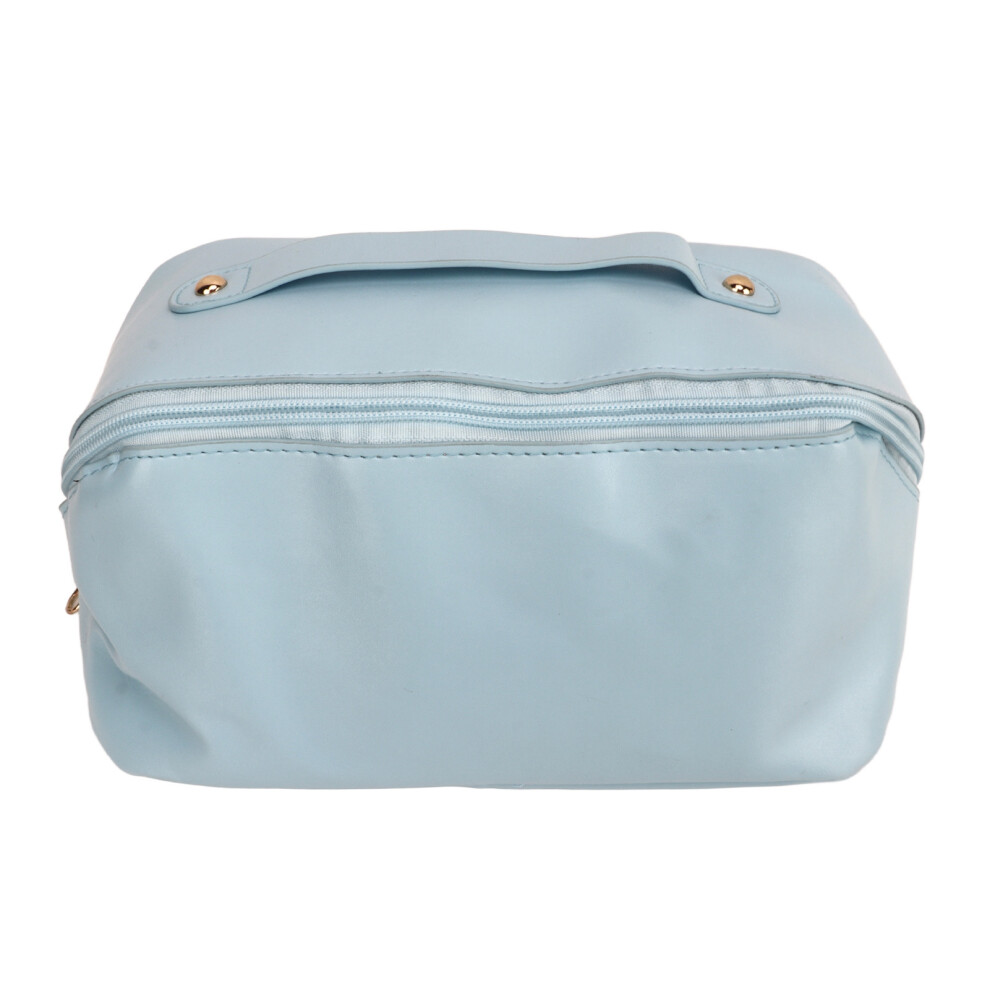 Premium Cosmetic Bag Travel Makeup Organizer Waterproof Large Capacity PU Leather With Smooth Zipper And Roomy Space For Women Ideal Presentation Dail
