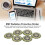Radiation Shield Stickers for Phones & Computers 6 Pack Silver 4