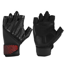 Workout Gloves For Men And Women, Anti Slip Silicone Grip Gloves With Wrist Wraps Breathable Ice Silk Workout Gloves Lightweight Gym Fitness Exercise