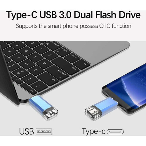 Συσκευή επέκτασης δεδομένων, μονάδα flash USB C υψηλής ταχύτητας με λειτουργία OTG, 2