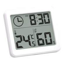 Hygrometer with Fast Refresh, High Accuracy Sensor for Reliable Monitoring, Multi-Functional with Portable Design (2PCS)