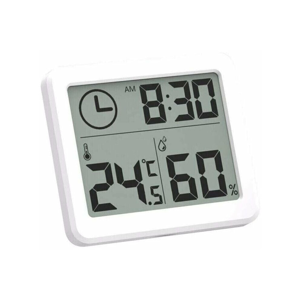 Humidity Meter Digital Hygrometer Indoor, Smart Hygrometer Thermometer with Clear and Readable LCD Screen for Office (2PCS)